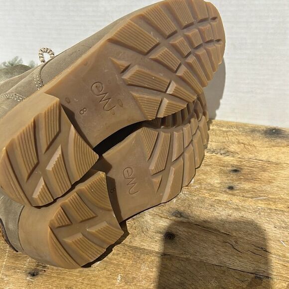 Emu‎ Australia Preston charcoal lug boots ankle lace up boots warm cozy - Picture 7 of 10